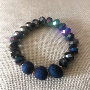 Beautiful druzy bracelet
